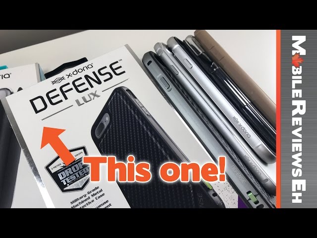 The Best X-Doria iPhone 7 Cases? X-Doria Defense Lux vs. Gear vs Edge vs Shield vs Engage Folio