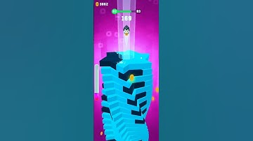 Drop Stack Ball Game Level 92 short video iOS Android Walkthrough #game #gaming More Gaming