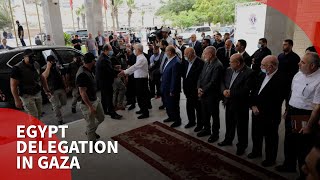 Egypt delegation in Gaza to discuss reconstruction, ceasefire
