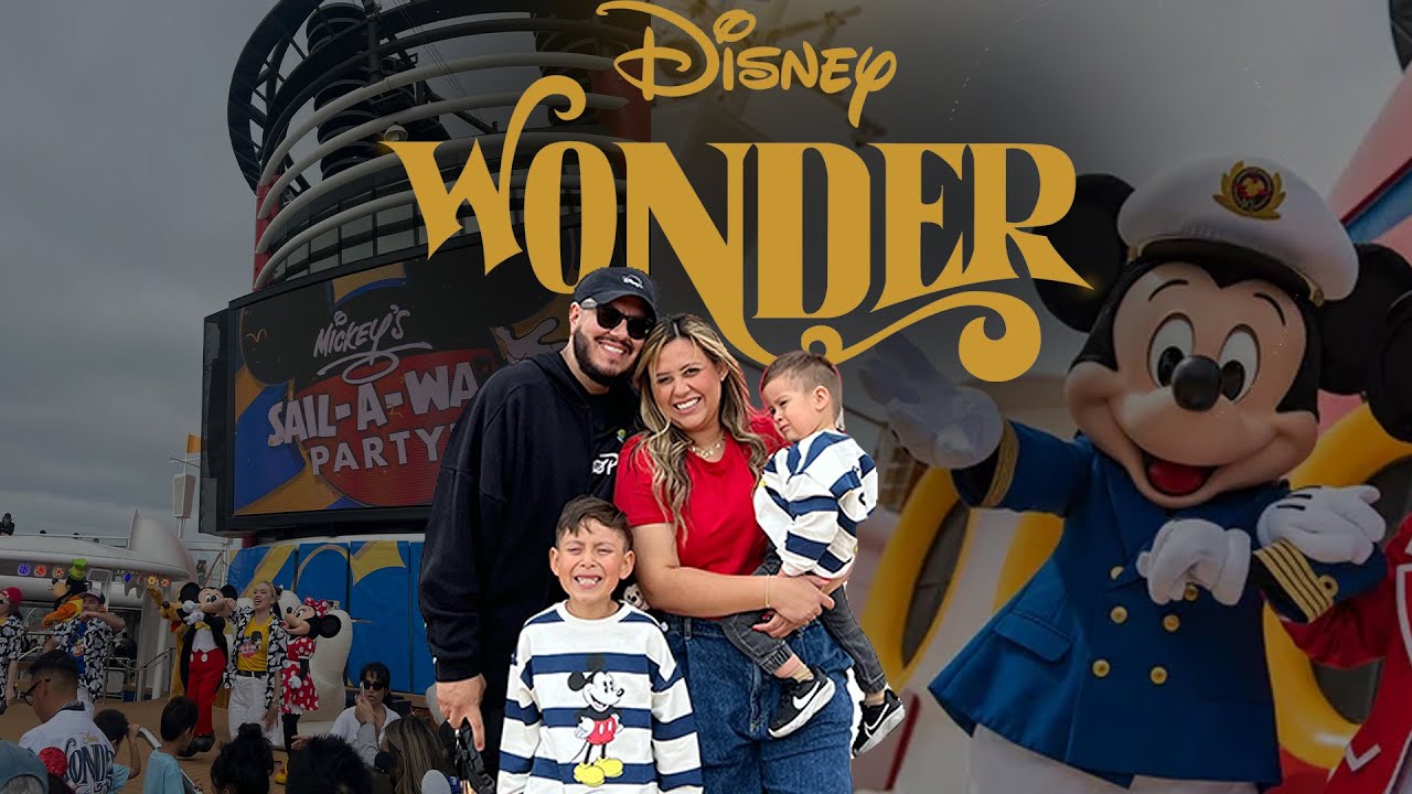 Our FIRST Disney Cruise on the Disney Wonder! 🛳️😍 - San Diego 2025! - Day 1 Family Vlog 💕