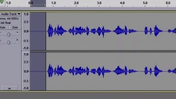 Tutor Tutorial - Audacity - Remove Noise, Generate Silence and Amplify