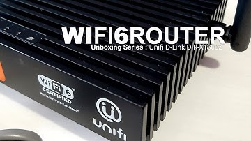 The Colours of Life - Unboxing Series : Unifi D-Link DIR-X1860Z Wi-Fi 6 Router