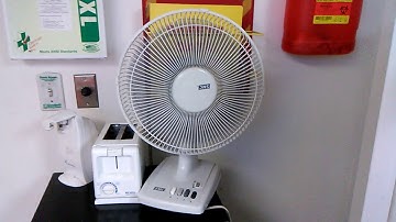 (quick video) SMC desk fan