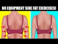 4 Side Fat Exercises That Can Help You Fit Into Smaller Clothes | No Equipment Side Fat Workout