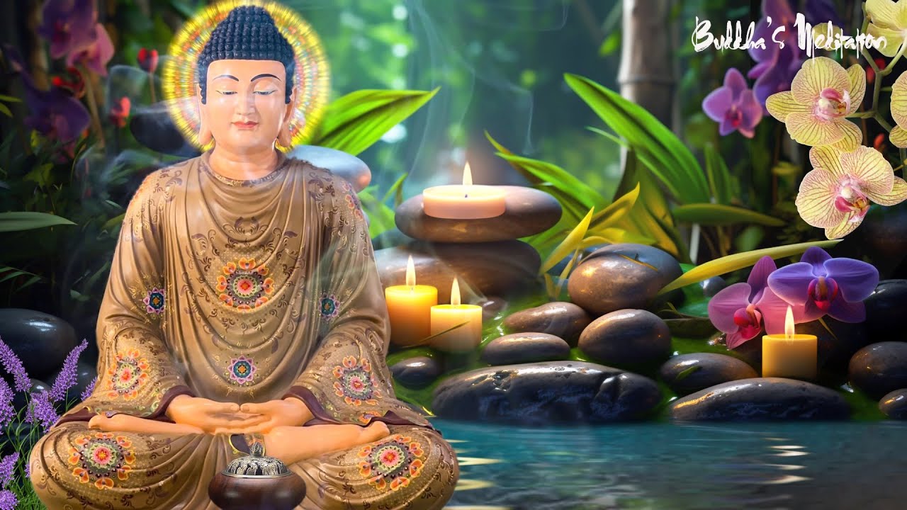 Healing Buddha's Flute Melodies in the Forest - Music For Meditation ...