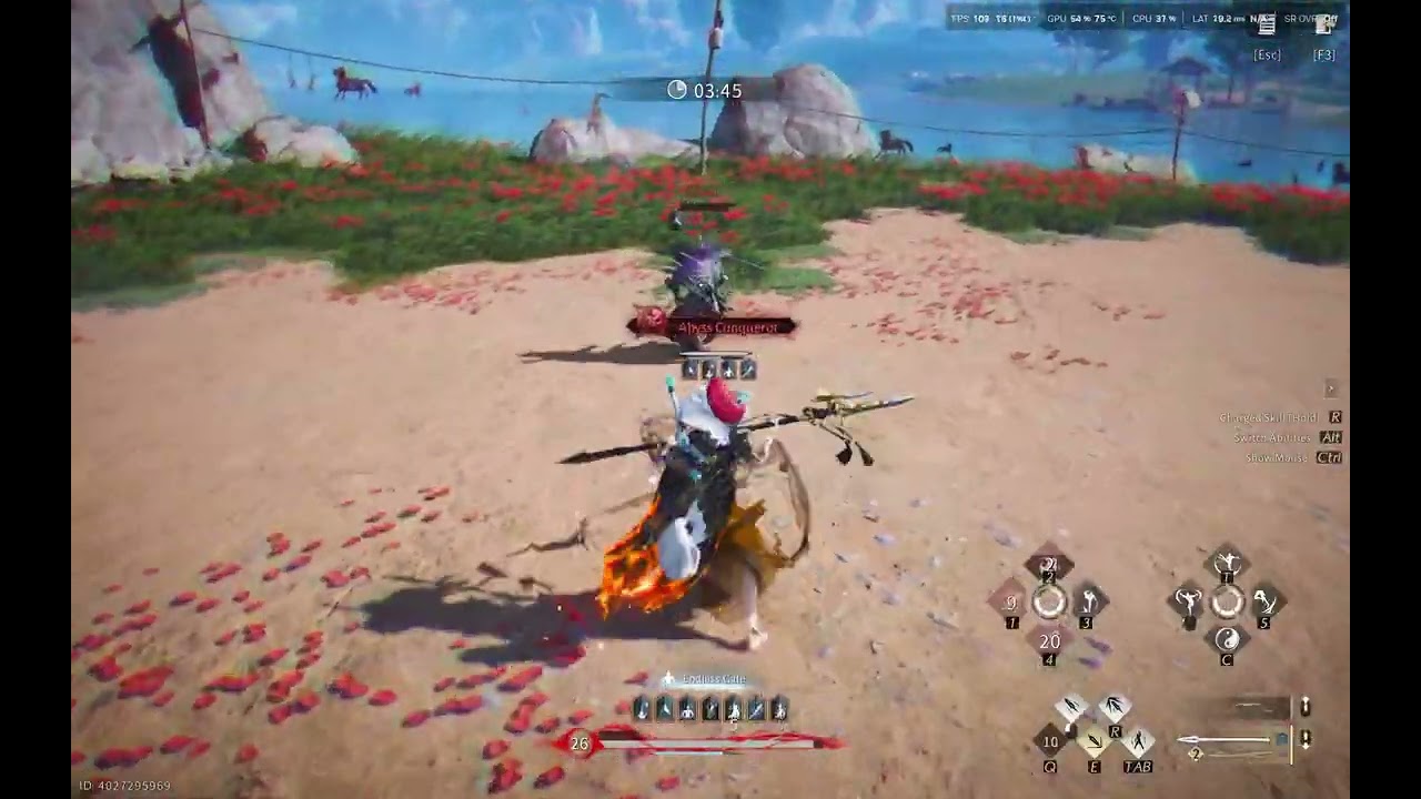 Kinda hard fight TB+N Spear vs TB+N Sword | Where Winds Meet