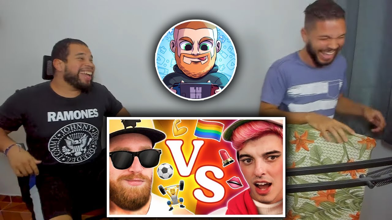 (RIMOS DE PASSAR MAL) gay vs homem | LubaTV