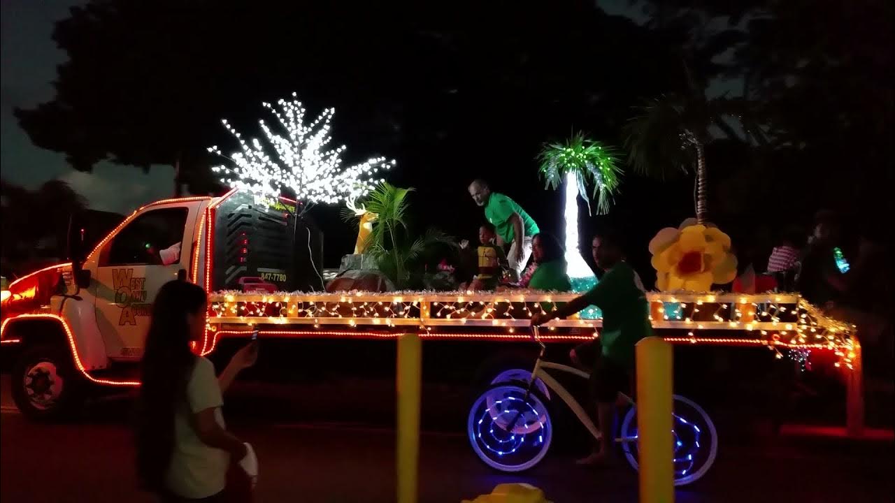 Christmas parade Haleiwa December 11 2015 memories YouTube