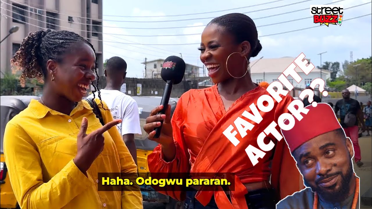 Achalugo: What is your favorite movie and actor? | STREET REACTIONS | #StreetBuzzNG