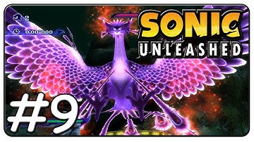 Sonic Unleashed Walkthrough Part 9 Dark Gaia Phoenix Boss Battle