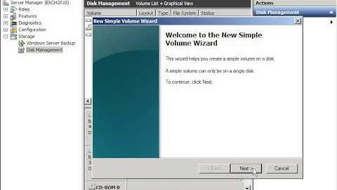 Attach or configured another Hard disk in windows server 2008 R2