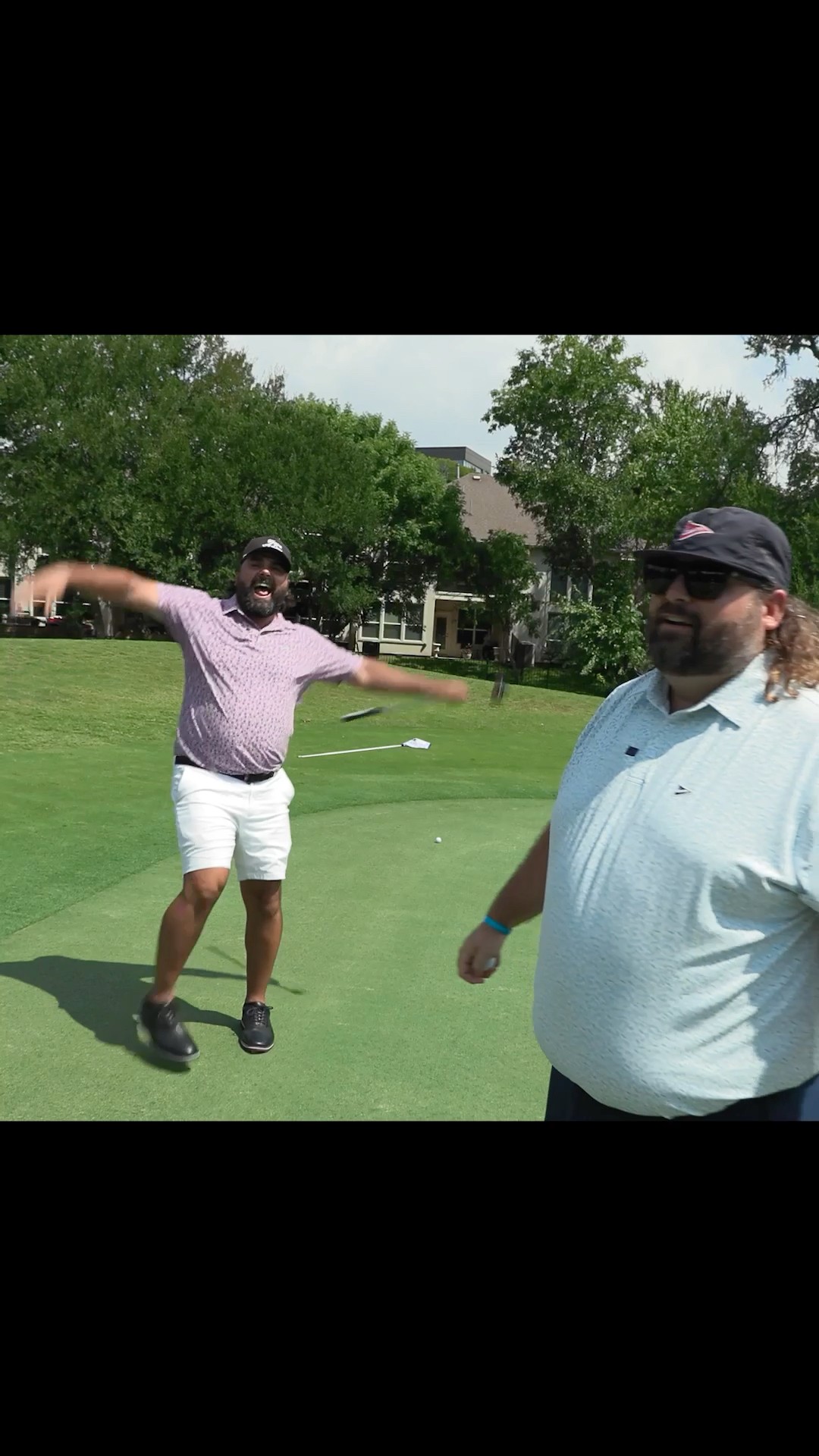 That eagle cry sent chills down my spine #golf
