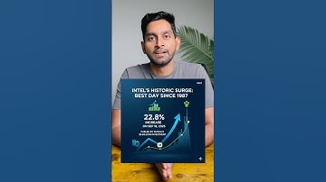 Intel’s Biggest Day Since 1987 🚀