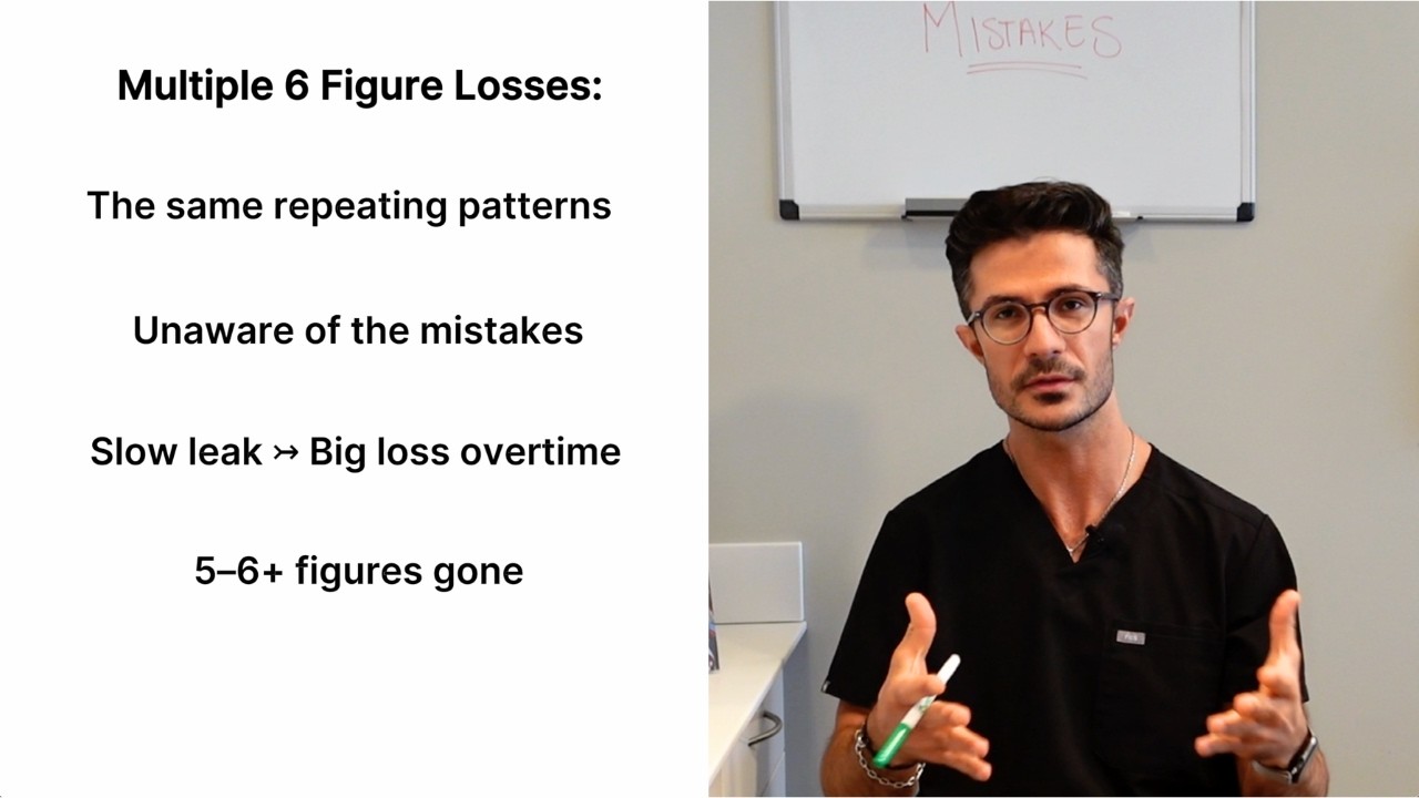 Top 3 financial mistakes I made as a dentist