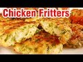 Easy KETO Cheesy Chicken Fritters | Delicious Keto Chicken Recipes | Foodiy