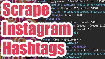No-Code Instagram API Hashtags Scraping with HAR Files