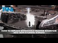 How to Replace Windshield Washer Reservoir 2015-2016 Hyundai Sonata