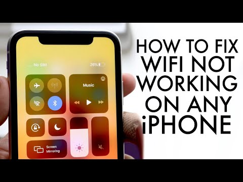 Video: Hur Man Slår På Wi-fi I Iphone