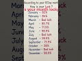 Is your munth Lucky? #english #changeyourmindsetchangeyourlife #tranding #maths #paper art