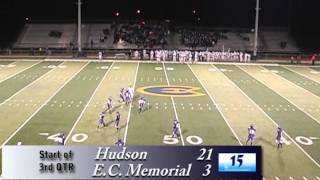 2009 Hudson Raiders Football vs EC Memorial