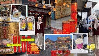 Download lagu Travel Diaries: Boen Tek Bio Temple | Pasar Lama Culinary