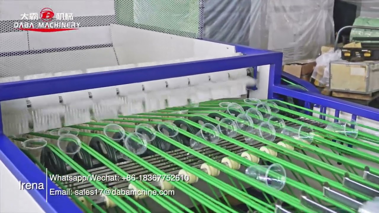 Auto plastic cup thermoforming machine water cup juice cup coffee cup making machine thermoformage