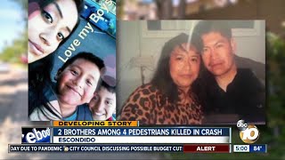 4 family members hit and killed by car on Escondido street screenshot 4