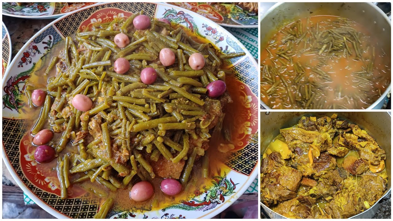 للمبتدئات هذا هو السر اللي يخلي اللحم باللوبيا الخضراء او ( لاريكو) تجيك معلكة ومريقه خاتره