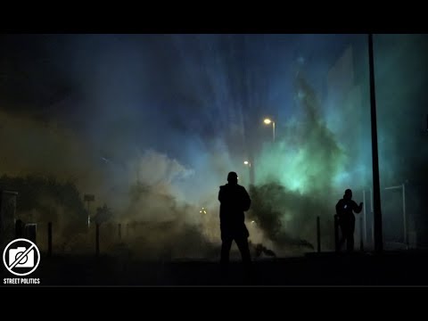 Seconde nuit de révolte dans le quartier du #Breil à Nantes après la mort du jeune #Aboubakar