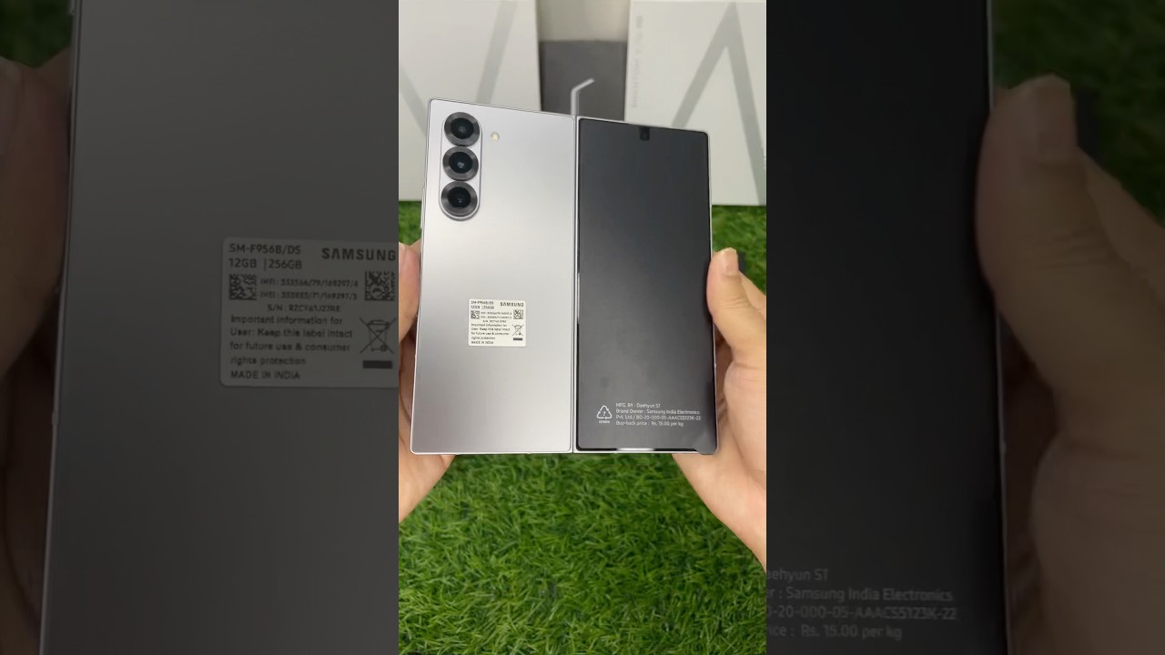 Samsung Galaxy Z Fold 6 Unboxed Like New best price at (Digitalarcade.in) #samsung #samsunggalaxy