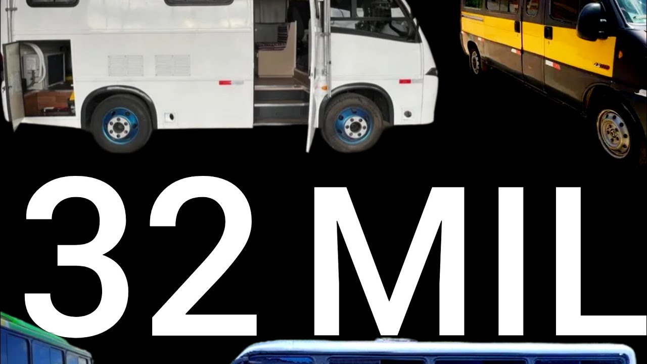 MOTORHOME MICRO-ÔNIBUS A VENDA A PARTIR DE 32 MIL REAIS a venda