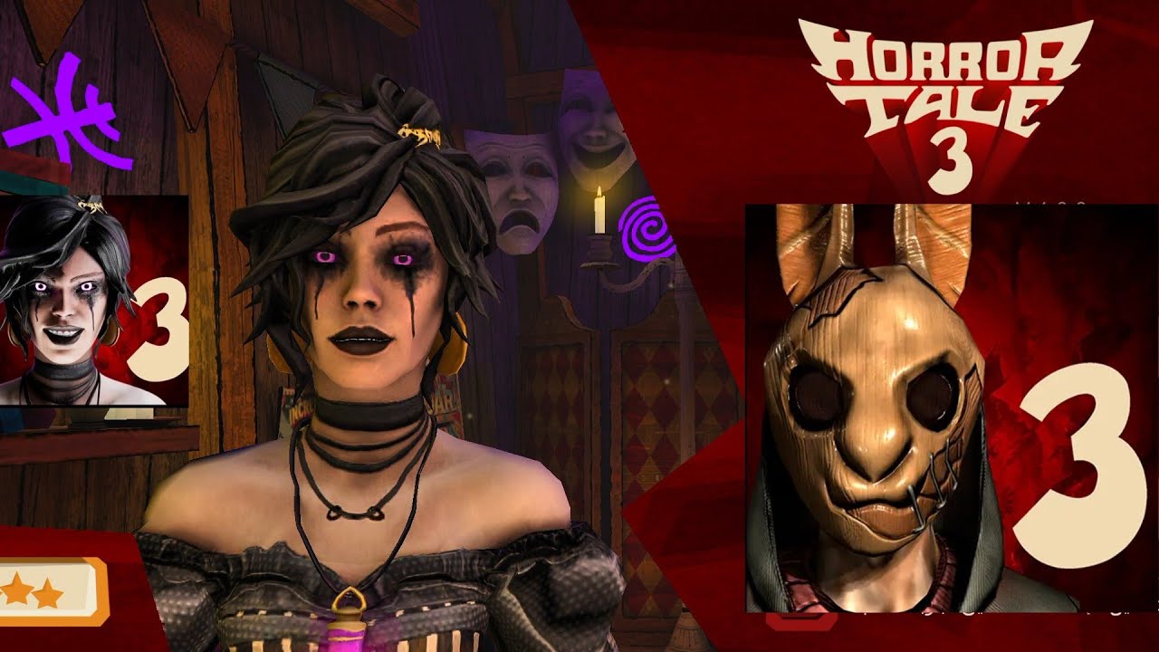 خاطف الاطفال الرجل الأرنب المرعب و الساحرة الجزء الثالث Horror Tale 3: The Witch