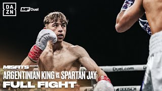 FULL FIGHT: Argentinian King vs Spartan Jay | Misfits Boxing
