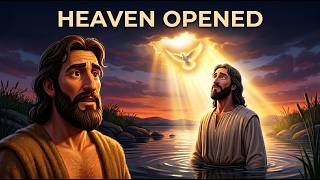 Jesus Was Baptized — Then Heaven Opened | Luke 3 Animated Bible Story