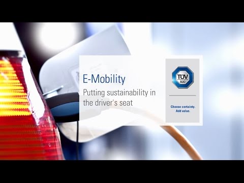 TÜV SÜD e-Mobility: Putting sustainability in the driver's seat