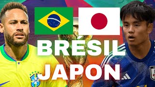 🔴 BRESIL - JAPON LIVE / CONFIRMATION OU SURPRISE ? / brazil japan COUPE DU MONDE