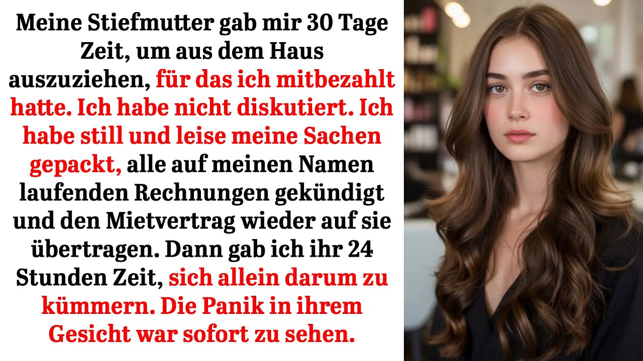 Ich stand noch mit der Erde vom Grab meines Vaters an meinen Schuhen in der Küche, als Angelika mir ein Dokument über den Tisch schob – eine Räumungsklage. Dreißig Tage, um das Anwesen zu...