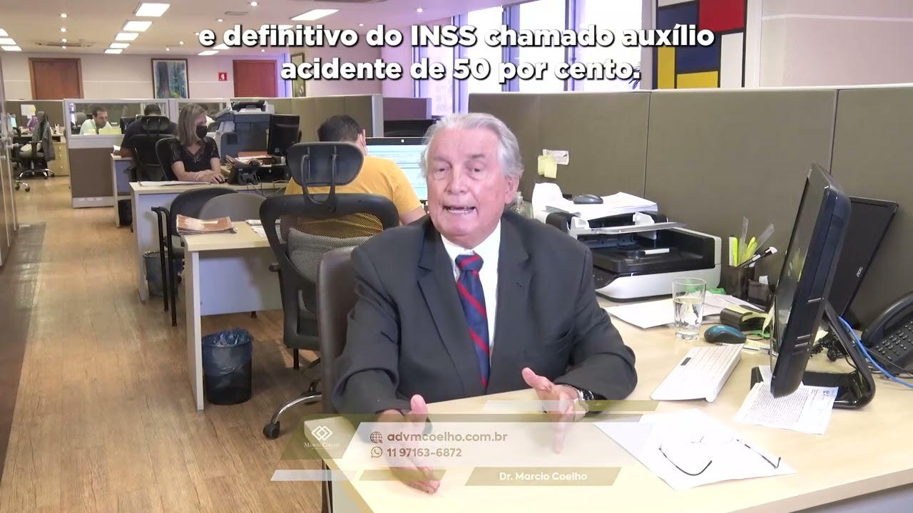 Dr. Márcio Fala sobre Tendinopatia e o direito ao Auxílio Acidente de 50%