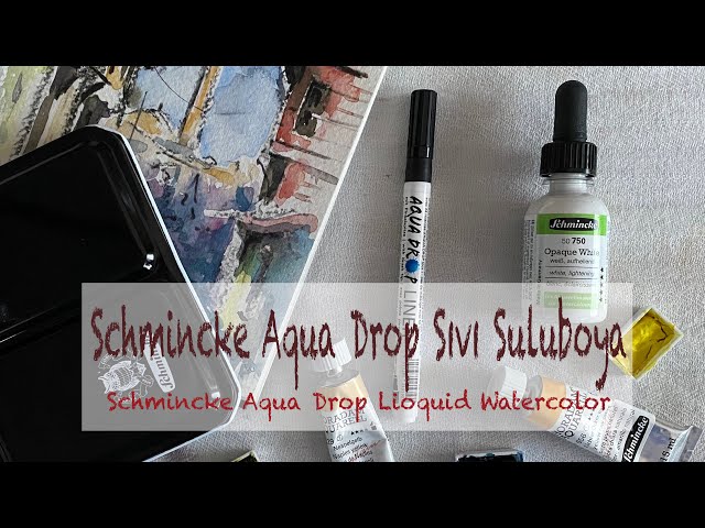 Schmincke Aqua Drop Liquid Watercolor