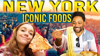 We tried all the ICONIC dishes Manhattan, NY is known for!