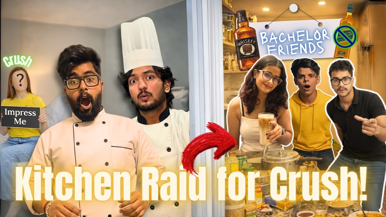 We Raided a Bachelor’s Kitchen to Impress our Crush!❤️