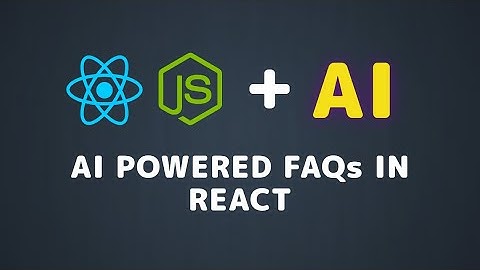 💡 Building an AI-Driven FAQ Page in React: A Step-by-Step Guide