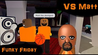 Playing as Matt from Wii Sports in Funky Friday? (VSMatt Week)