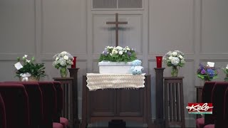 Public funeral for baby found at recycling center