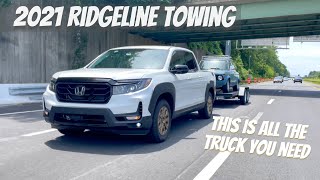 2021 Honda Ridgeline Review & Towing Test: Can It Tow Your Track Car? Ridgeline Towing