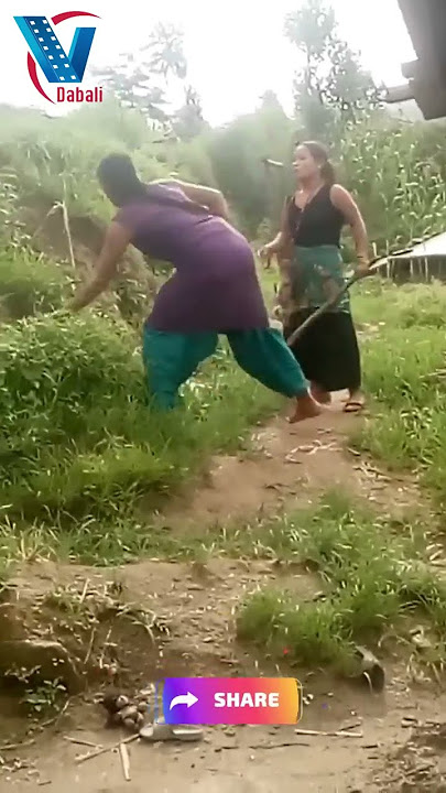 Village Women Fight #shorts #shortsvideo #village