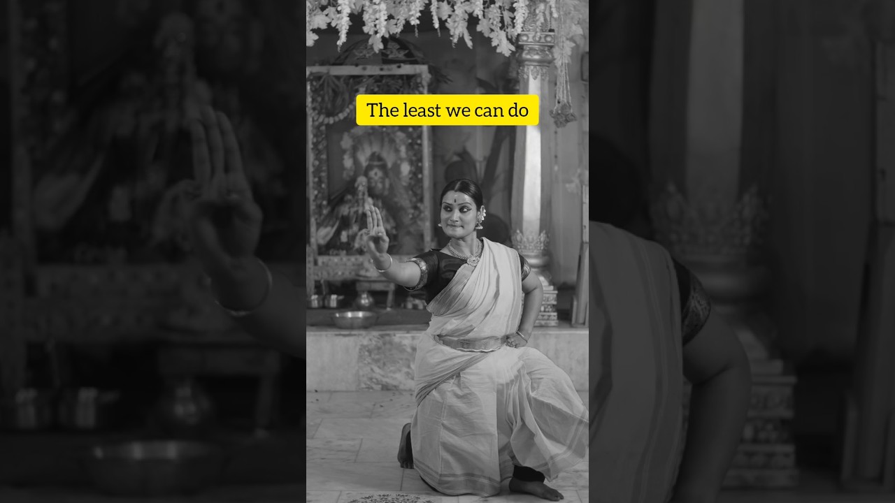 The least we can do is Respect the art, Honor the dancers 