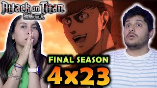 "Sunset"  |  ATTACK ON TITAN 4x23 (82)  REACTION  [進撃の巨人]