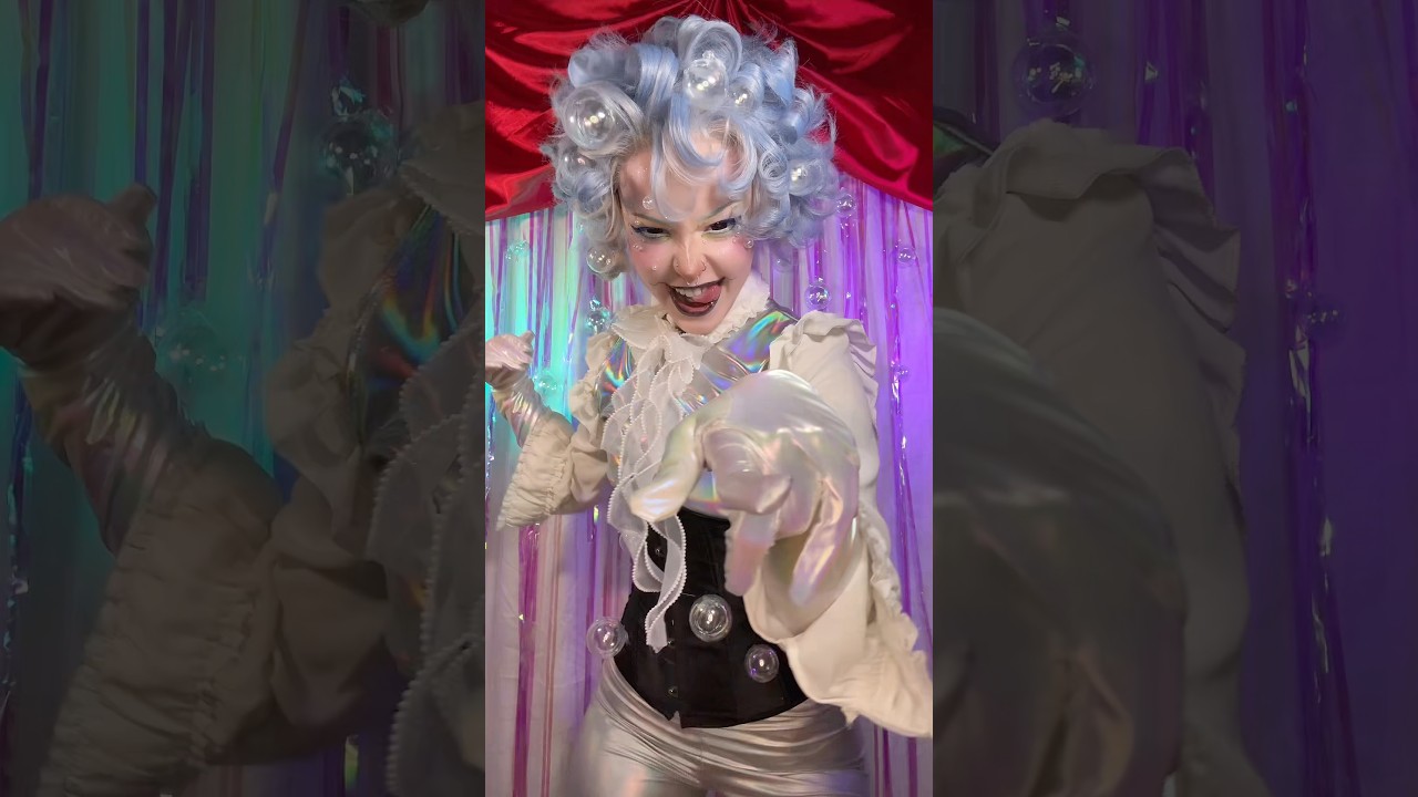 bubble dance 🕺🏼 #cosplay #makeup #theamazingdigitalcircus #tadc #bubble #cartoon