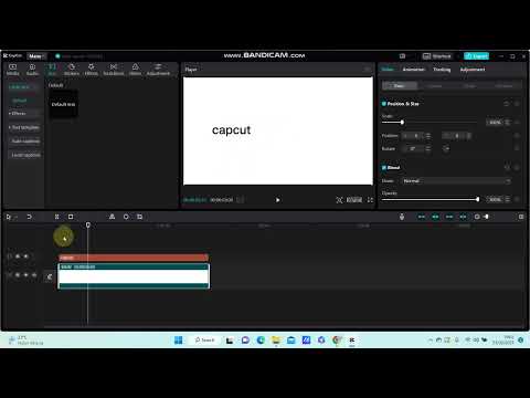 How To Create Moving Text Using Keyframe In CapCut PC? Easy Tutorial In CapCut PC - CapCut Hacks